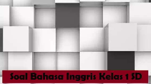 Soal Bahasa Inggris Kelas 1 SD